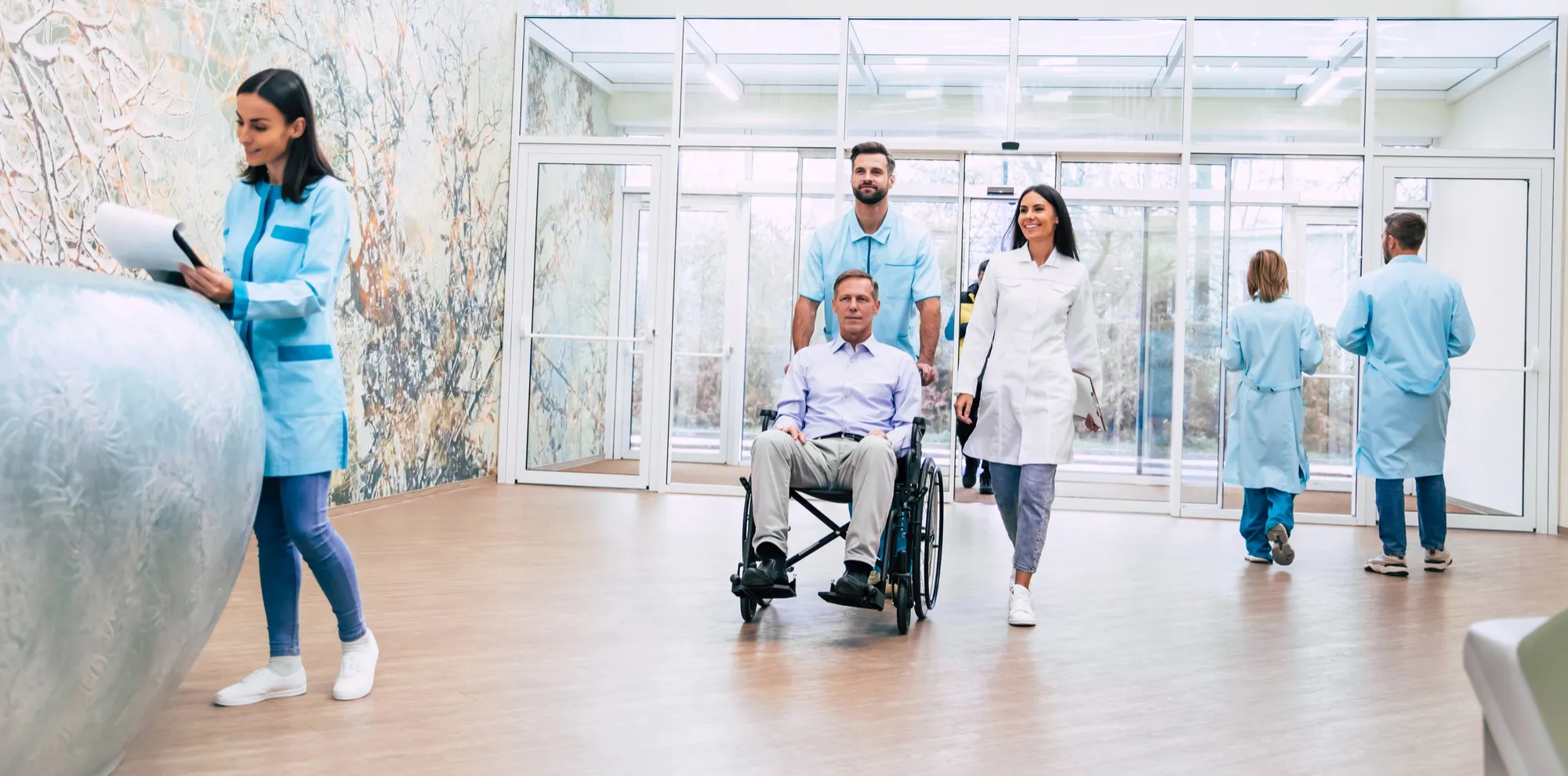 Medical supply pharmacy providing mobility equipment and patient support solutions to improve independence, safety, and daily living