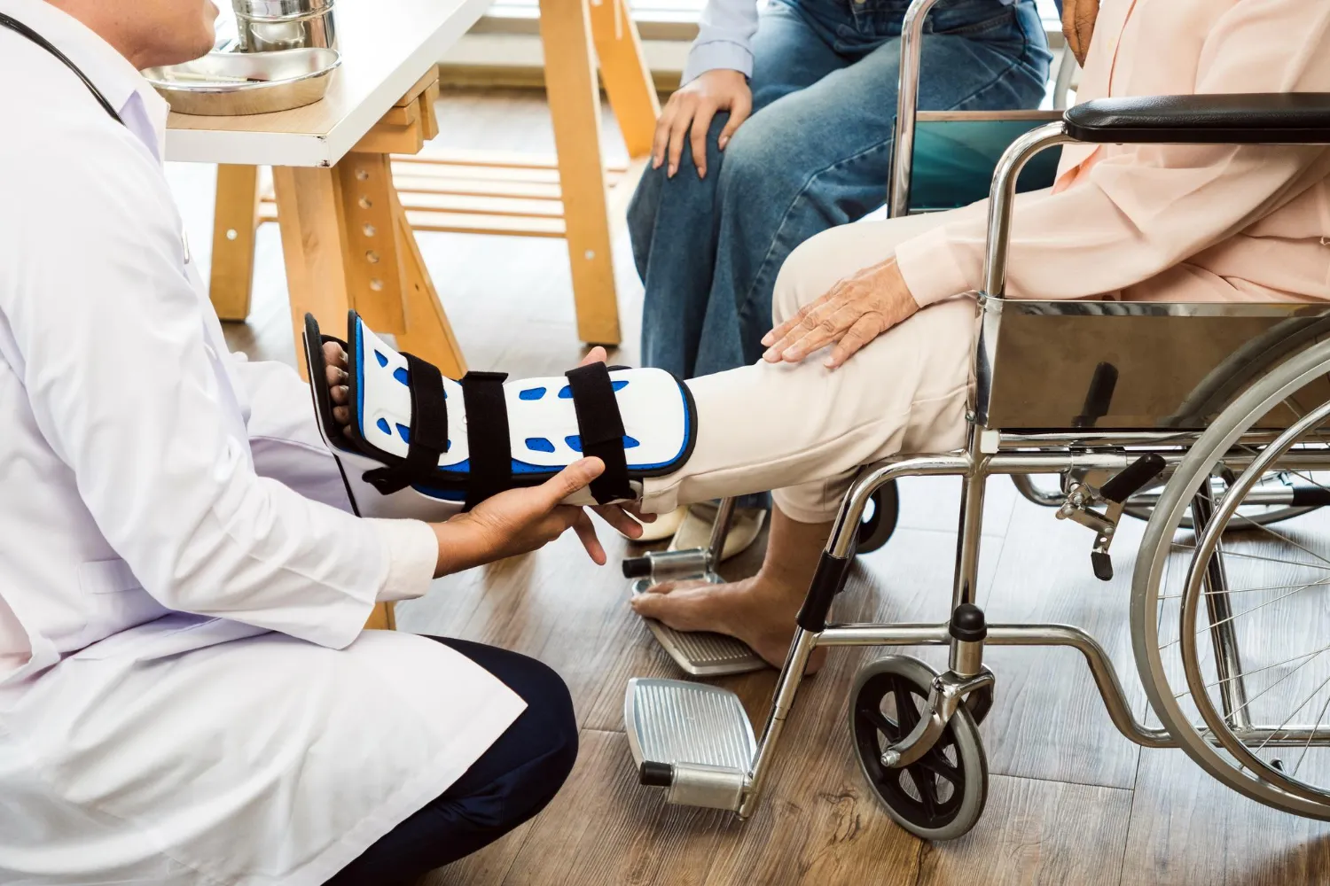 Durable medical equipment at pharmacy helping patients access wheelchairs, mobility aids, and rehabilitation support for improved care outcomes