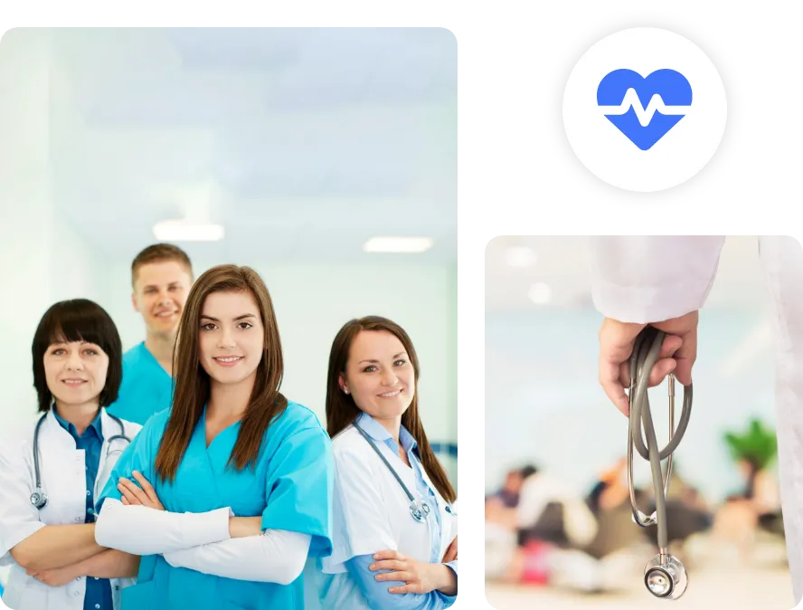Website section image presenting pharmacy healthcare services designed to support patient wellness