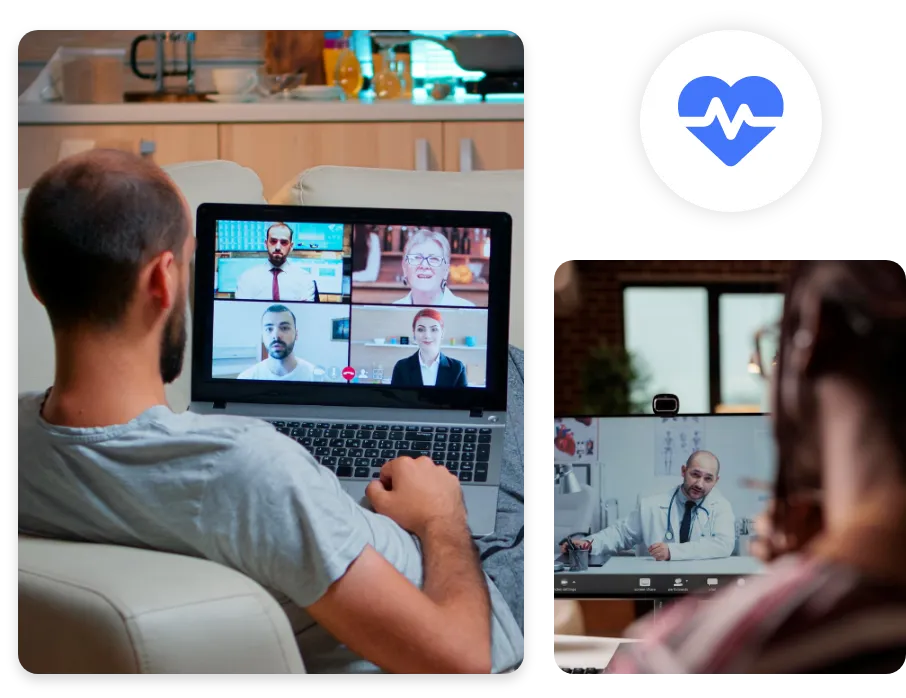 Website section image presenting pharmacy healthcare programs that focus on improving patient wellness and treatment management