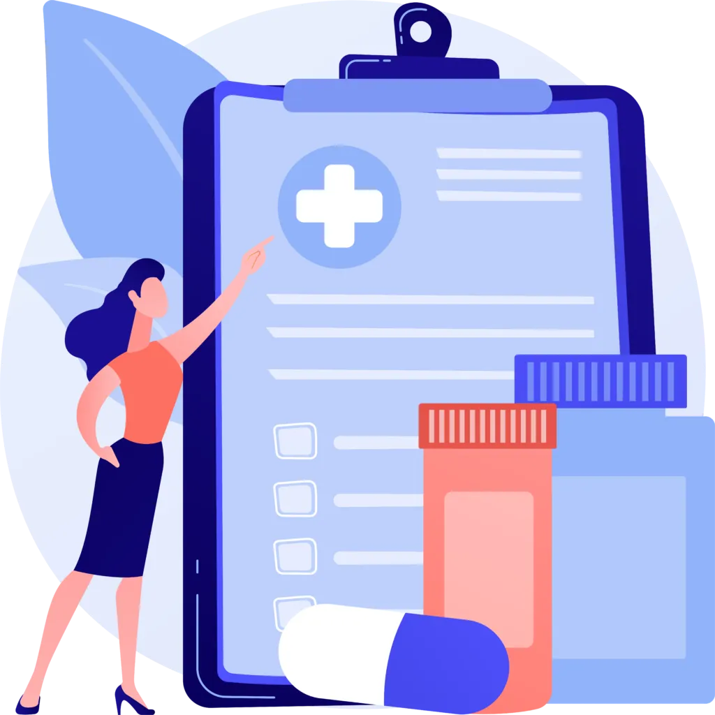 Image highlighting the pharmacy environment where professional pharmacists provide medication guidance and patient support